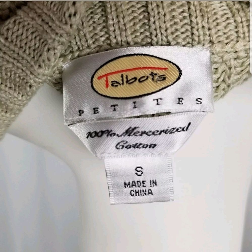 Talbots Petite Small Double Breasted Button Down - Picture 7 of 8
